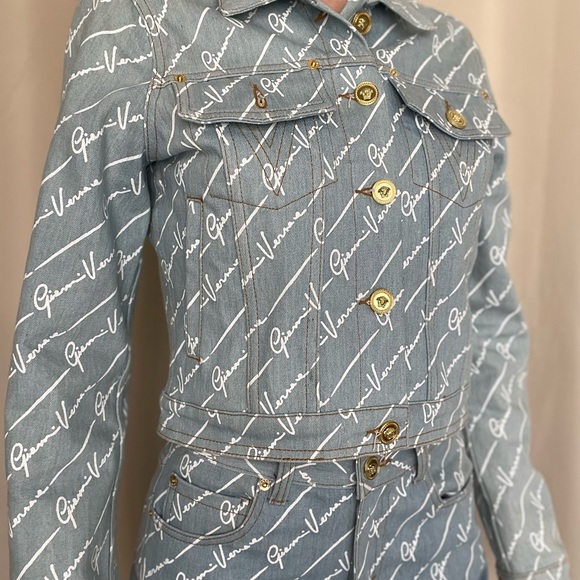 VERSACE denim jacket - Picture 6 of 9